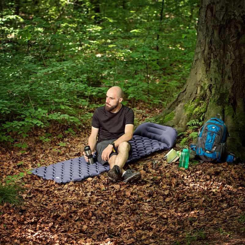 Nils Camp NC4006 camping mat with pump - 5 cm 15-05-028 szürke kabát