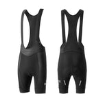 Rockbros Men's Cycling Bib with Pad Size M - Black czarny \ m short