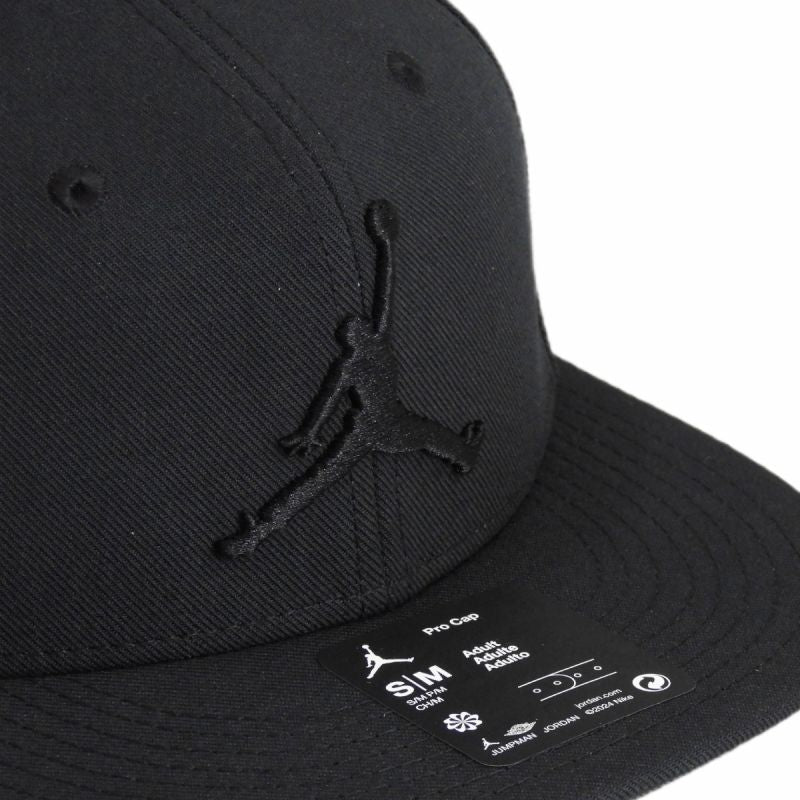 AIR Jordan Jumpman Pro Black Cap - s/m hats, caps