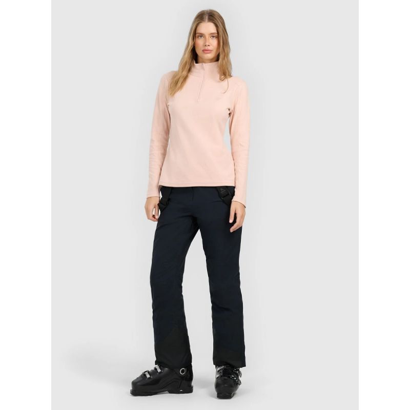 Women's thermal fleece underwear (top) 4F 4FRAW25UFLEF080-83S aláöltözet