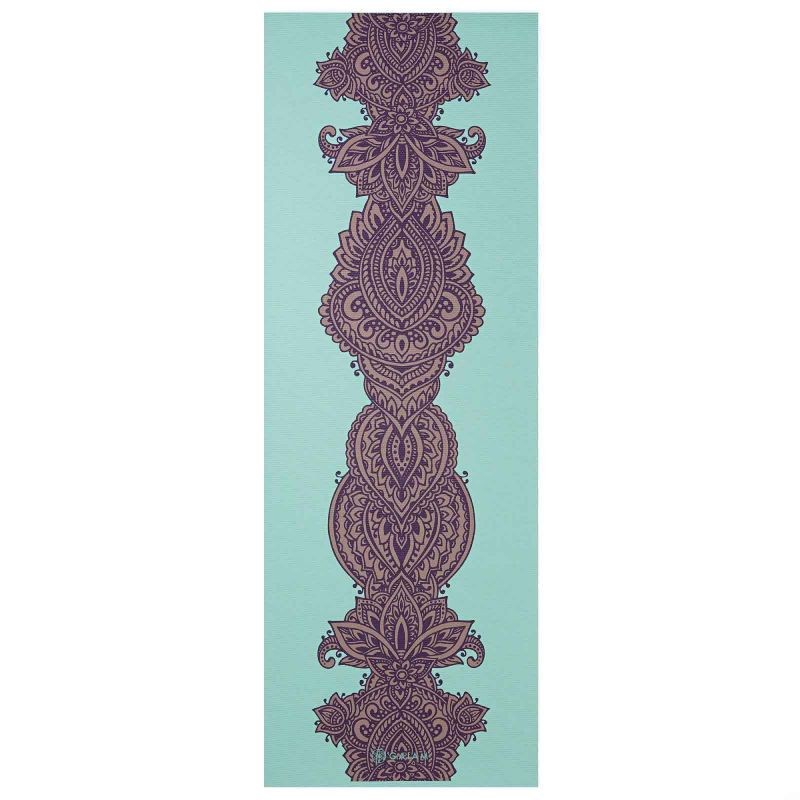 Gaiam Ara Rouge Double-Sided Yoga Mat 6 mm 63368 Edzőfelszerelés