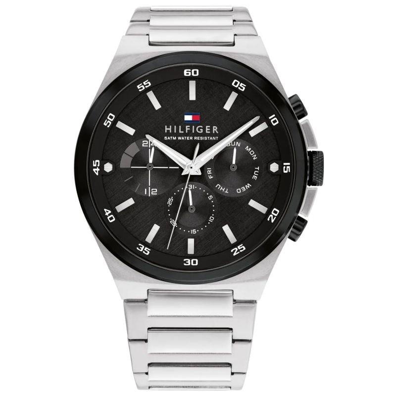 Tommy Hilfiger Dexter Men's Watch 1792087 + BOX fekete pulóver
