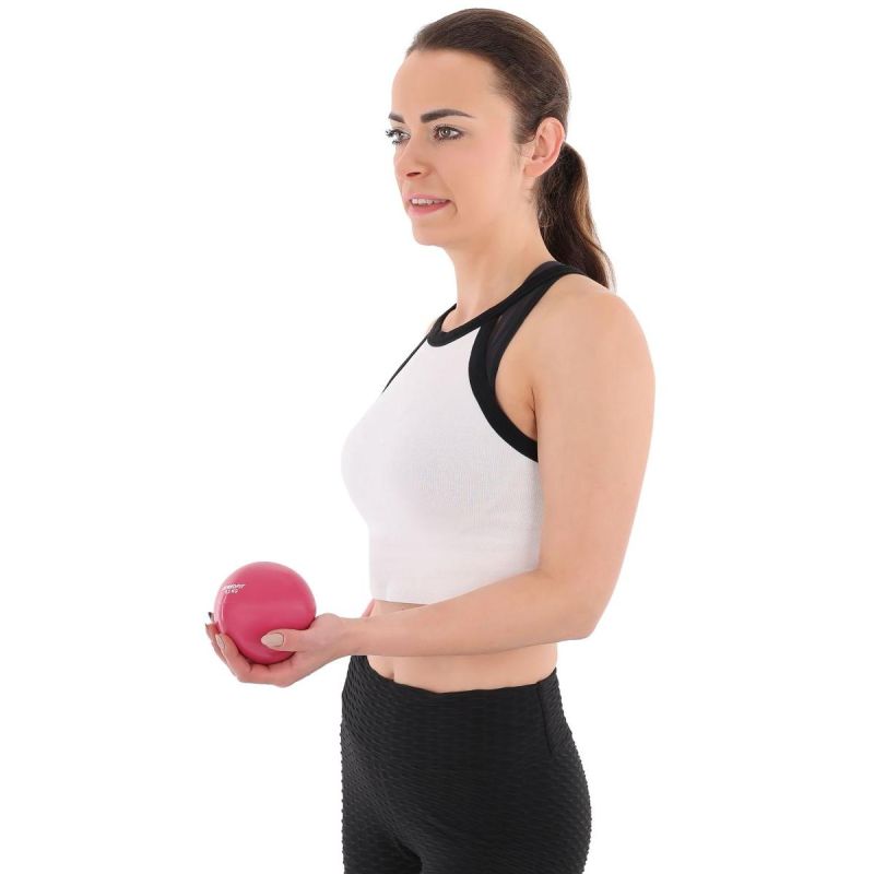 Enero Weight Ball With 0.5 Kg Weight Pink Fit rózsaszín balls, training equipment