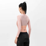 Rockbros 15110012011 ROAD TO SKY women's cycling jersey long sleeve M - pink m \ różowy póló