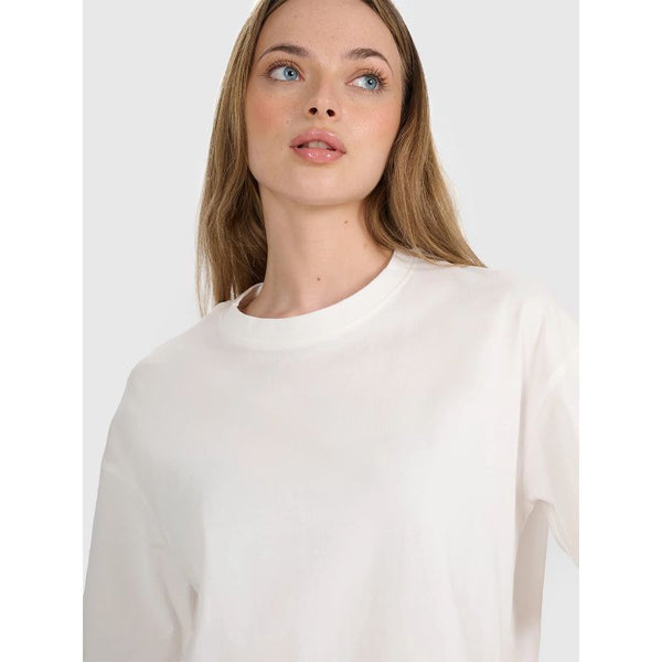 4f Women's oversize printed T-shirt 4FRSS25TTSHF2692-11S General