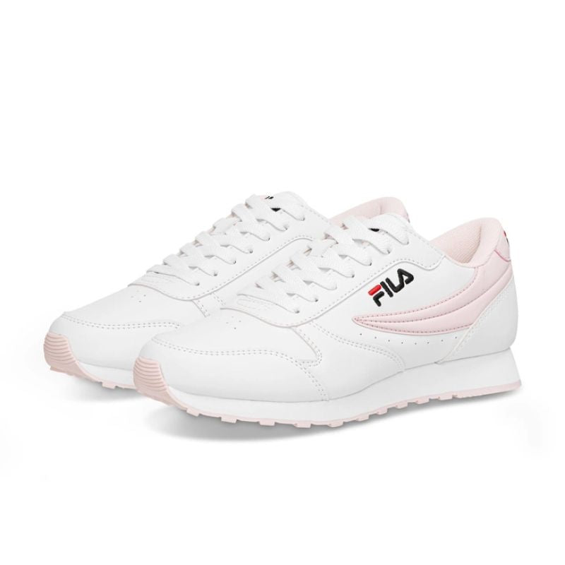 Fila Orbit women's sports sneakers fashionable comfortable lightweight white pink rózsaszín tornacipő