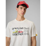 4F Men's regular printed T-shirt póló 4FRSS26TTSHM3810-11S