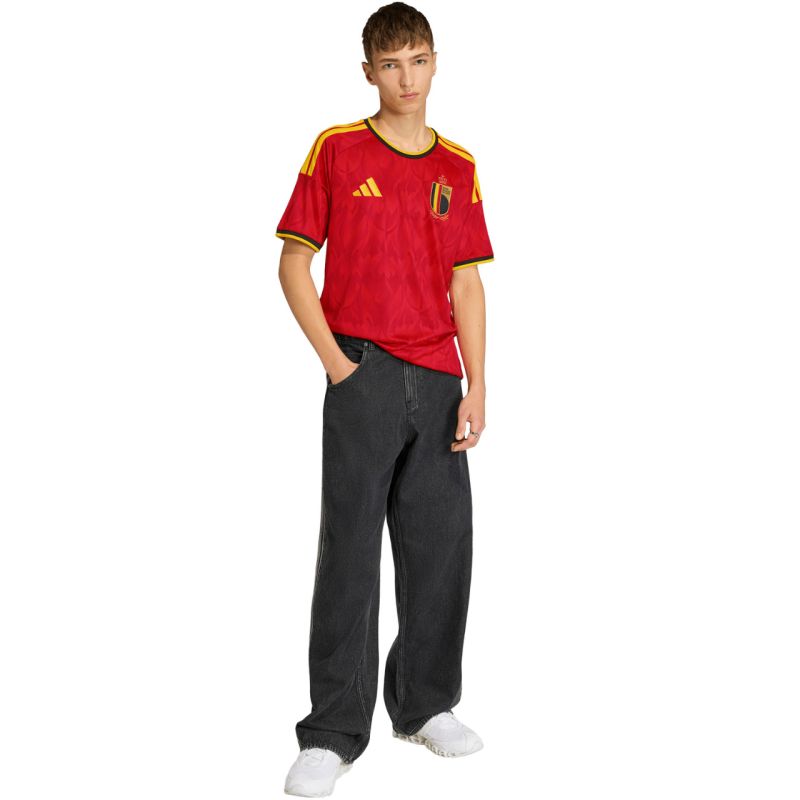 adidas Belgium 26 Home Jersey JM8381 piros clothing