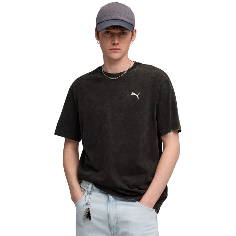 4f Puma Ess Elevated Relaxed Wash Tee M 688048 01 póló