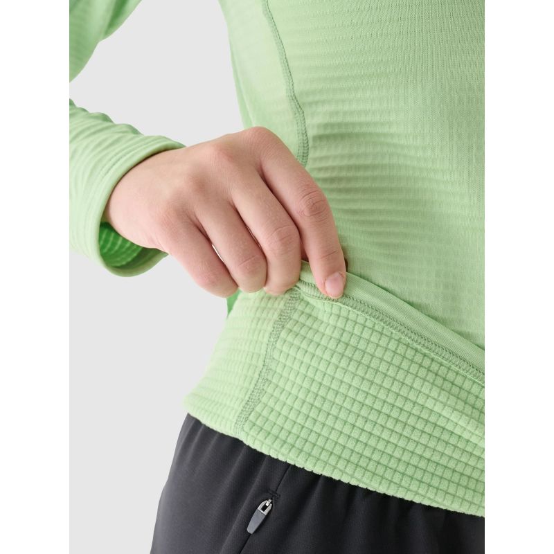 Women's slim quick-drying training sweatshirt 4F 4FWAW24TFSWF411-41S edzőruha
