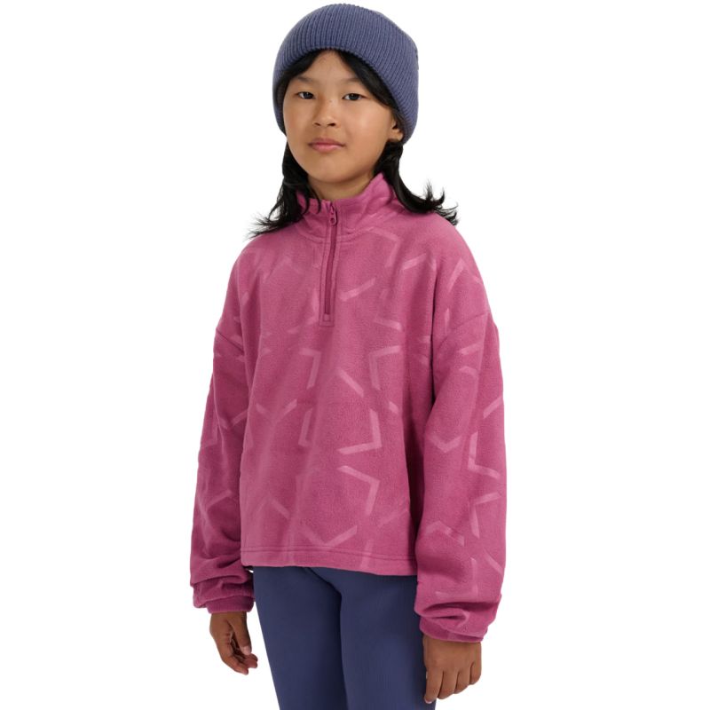 4f Fleece for girls F342 dark pink 4FJWAW25TFLEF342 53A General