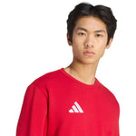 Men's adidas Entrada 26 Sweat Top red JZ6575 piros pulóver