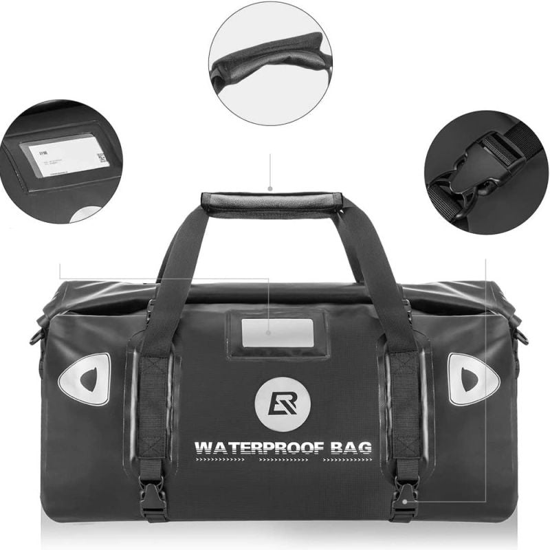 Rockbros AS-005BK waterproof motorcycle - black fekete táska