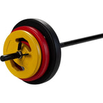 Pure 2 Improve Composite Folding Barbell 20kg 130cm fekete training equipment