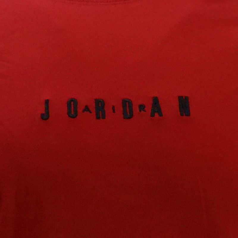 AIR Jordan Jumpman Embroidered Air Crew Red Men's T-shirt - piros póló
