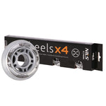 PU 70x24 82A TRANSPARENT WHEELS (4 pcs.) NILS EXTREME