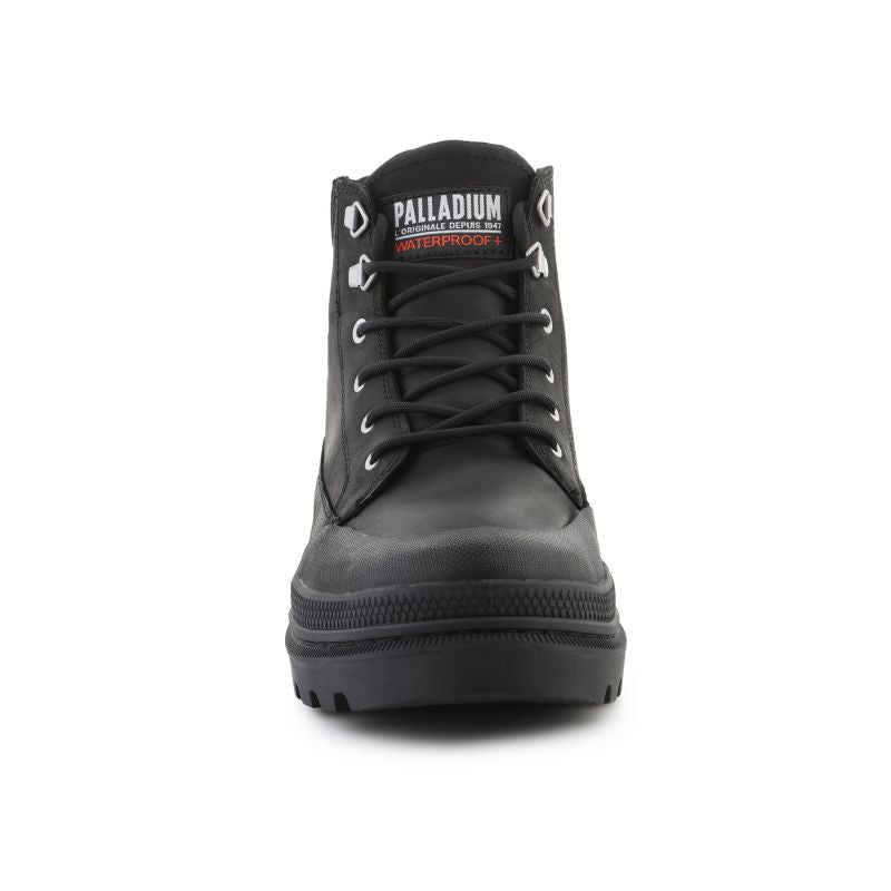 Palladium Pallatroopercuff Wp+ M 04365-008-M Black shoes Cipő