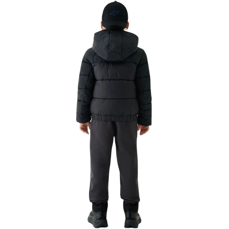 4f Boy's down jacket M621 deep black 4FJWAW25TDJAM621 20S Ruházat