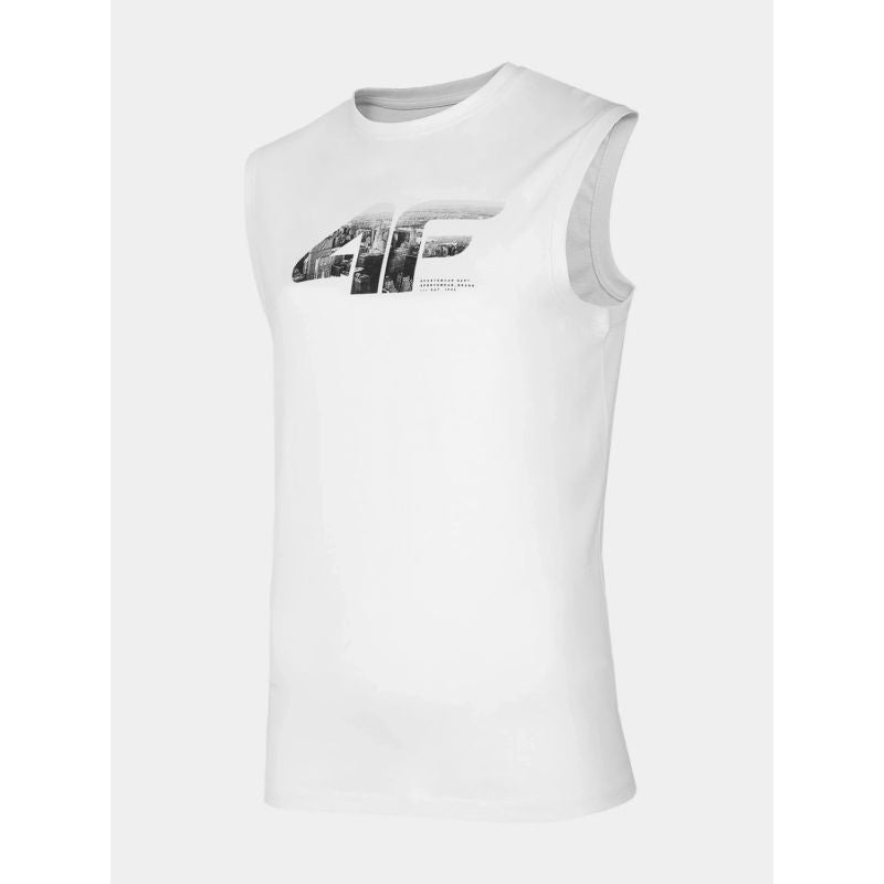 Men's sleeveless 4F 4FWSS26TSLEM357-10S 5xl póló