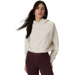 4F Women's sweatshirt F2175 cream 12S bézs póló 4FWSS26TSWSF217512S