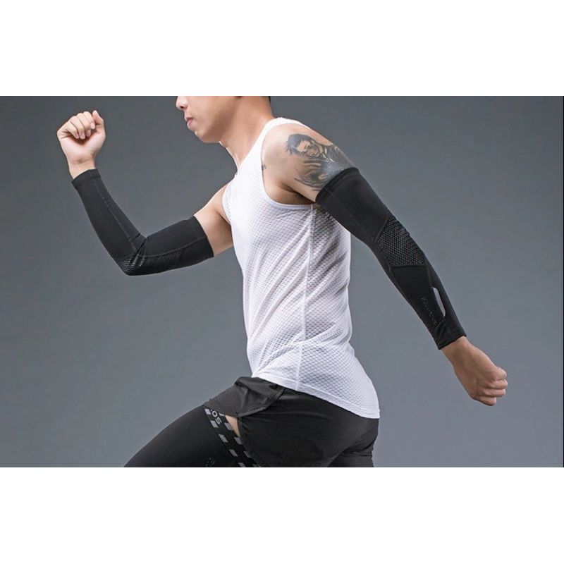 Rockbros insulated cycling arm warmers black 2XL/3XL