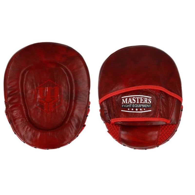MASTERS FIGHT EQUIPMENT MASTERS RUBY ŁP-BR-LX trainer paws bordó harcművészeti felszerelés 06851