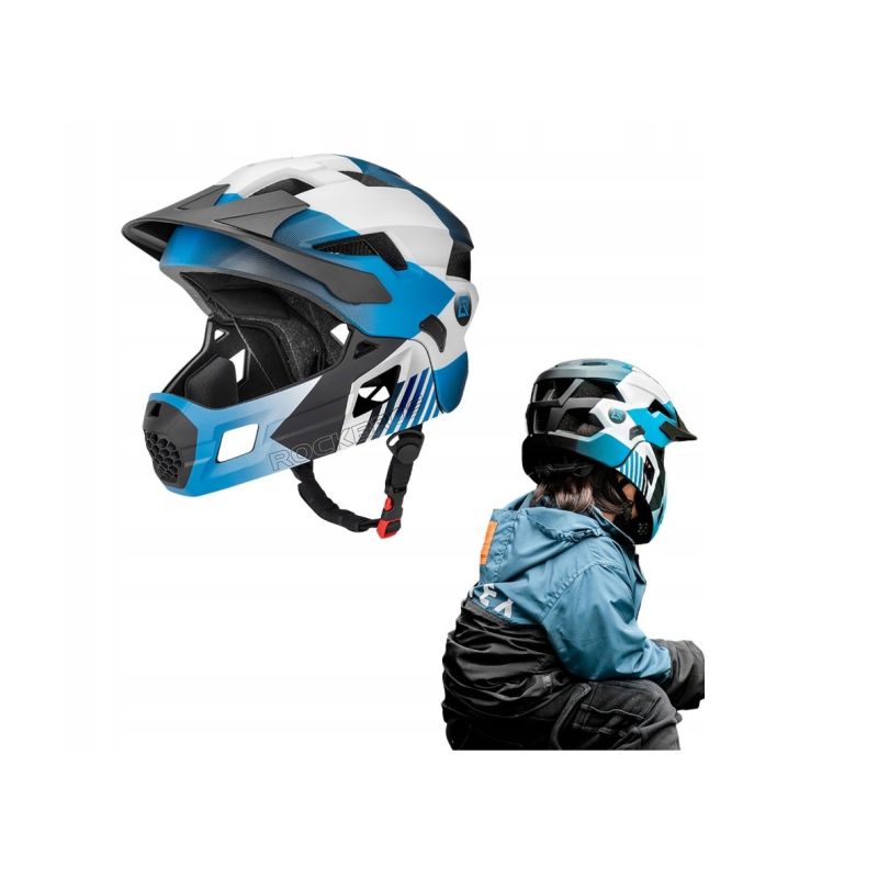 Rockbros Kids Bike Helmet 54-57cm Blue