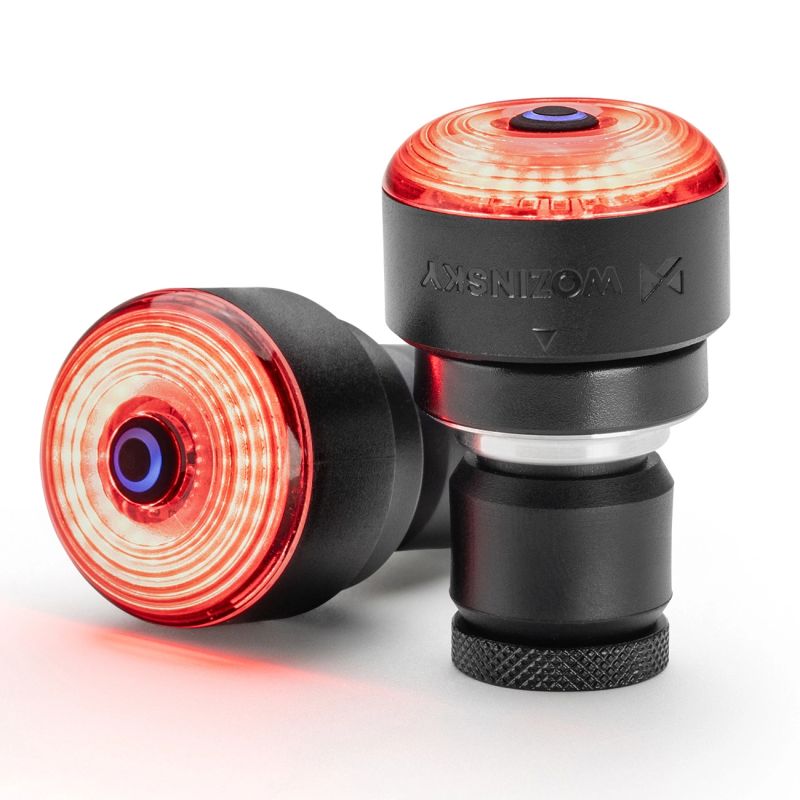 Wozinsky WIS-01 Waterproof Smart Tail Lights 2 pcs - Black fekete elektronika 304004-198906