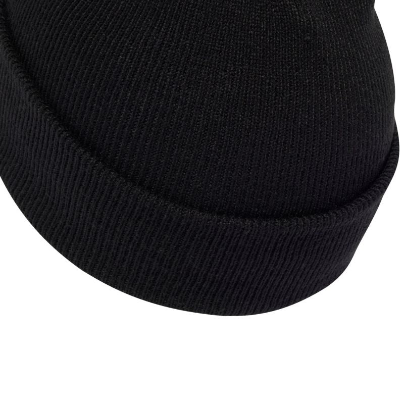 Adidas New Logo Beanie Cuff Hat, Black młodzieżowa kötött sapka JM0428