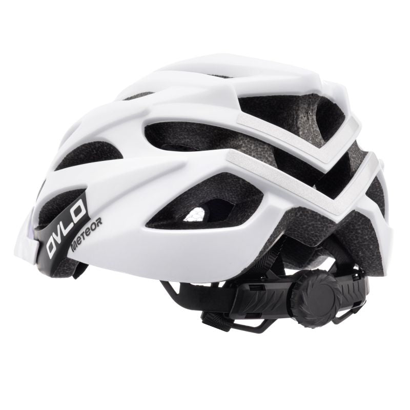 Meteor Ovlo L bicycle helmet 58-61 cm white uniw helmets