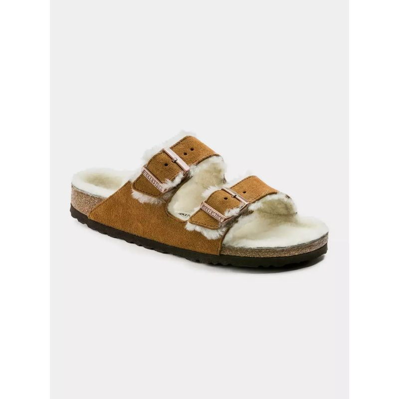 Birkenstock Arizona Shearling Mink W 1001135 flip-flops cipő