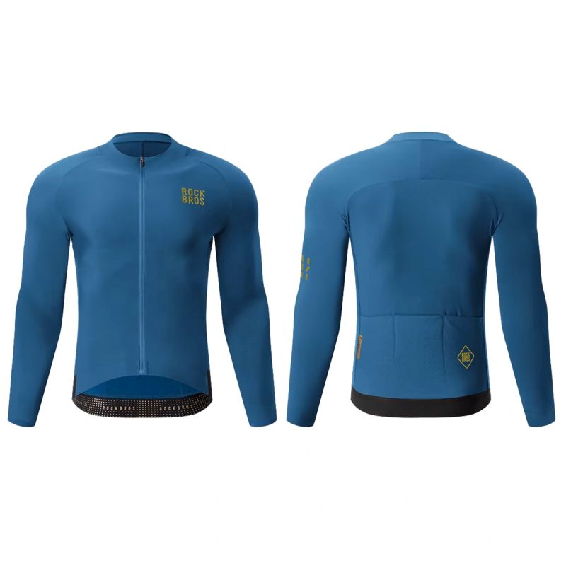 Rockbros Diamond Fall/Winter Cycling Size XXXL - Blue niebieski \ xxxl dzseki