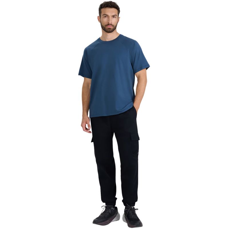 4f Men's trousers CAS M1210 deep black 4FWAW25TTROM1210 20S Ruházat