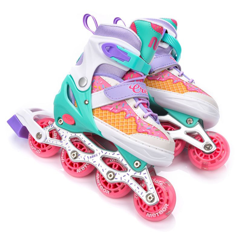 Meteor 4in1 Cream M 34-37 roller skates uniw görkorcsolya