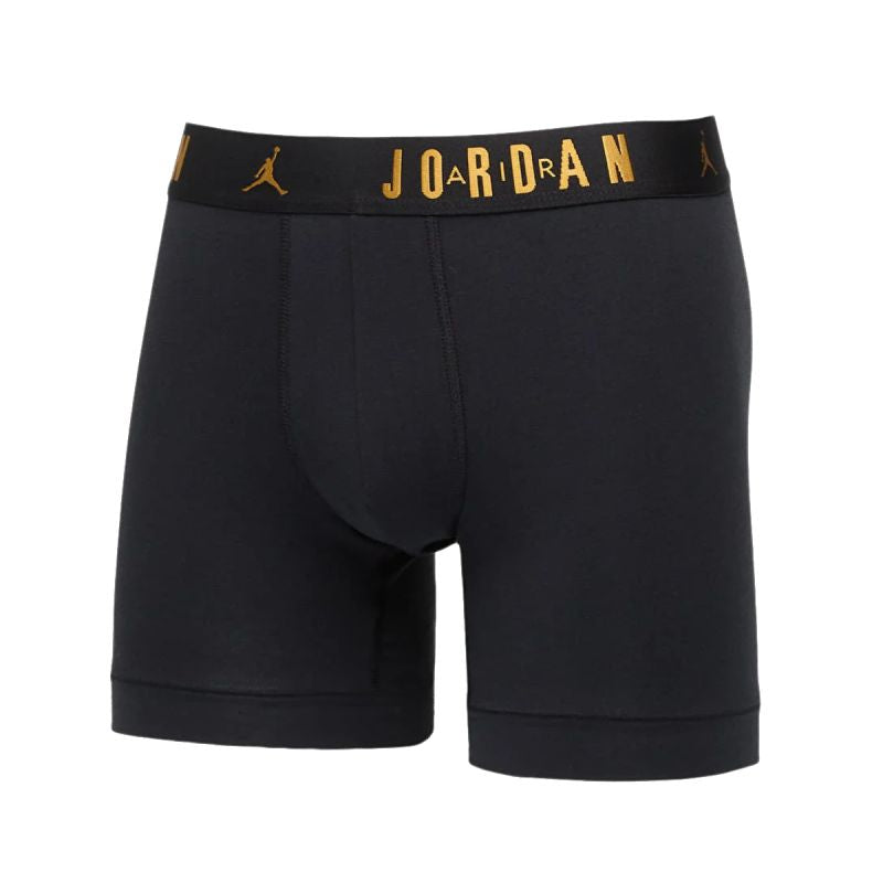 AIR Jordan Men's Flight Cotton Core 3-Pack Boxer Brief - fekete ruházat