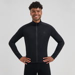 Rogelli ESSENTIAL II long sleeve t-shirt 4XL fekete kerékpáros ruha SIRC1010001.000.4XL