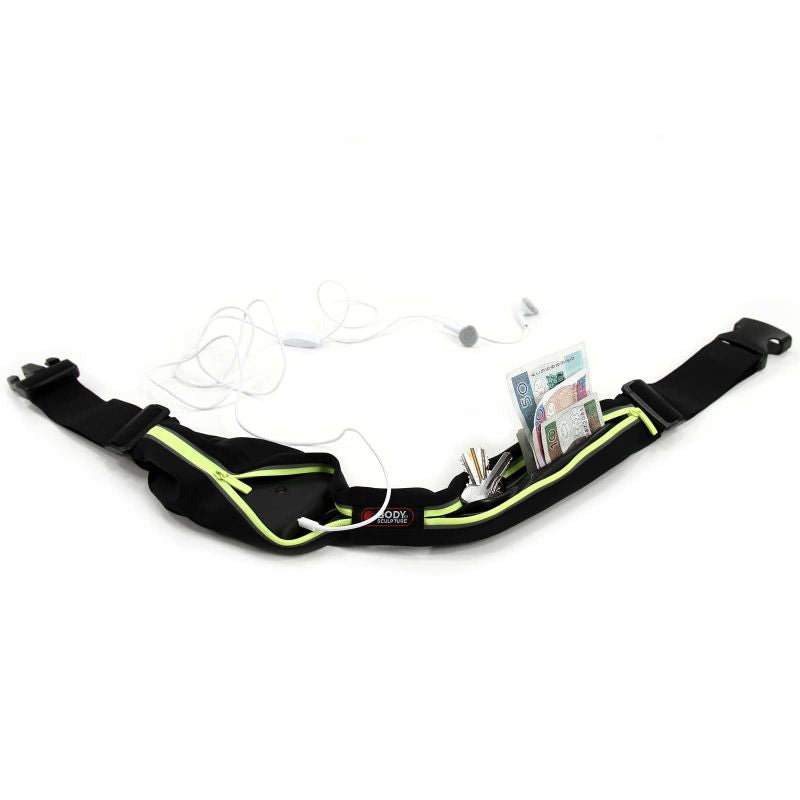 Body Sculpture BP 105 Reflective Running Belt fekete táska BP105