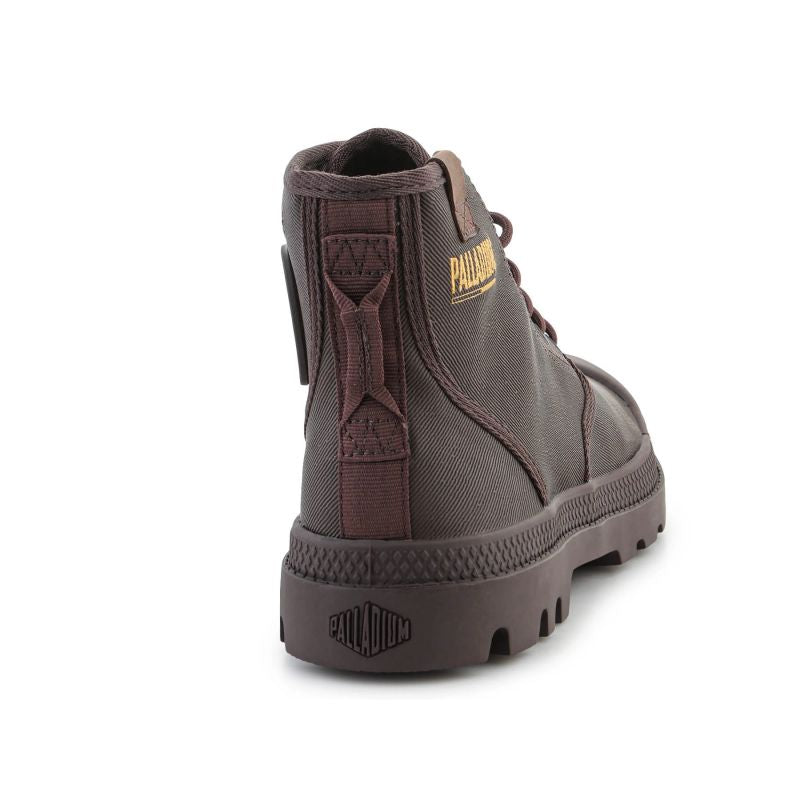 Palladium PAMPA HI COATED U 74375-249-M Dark Cocoa shoes Cipő
