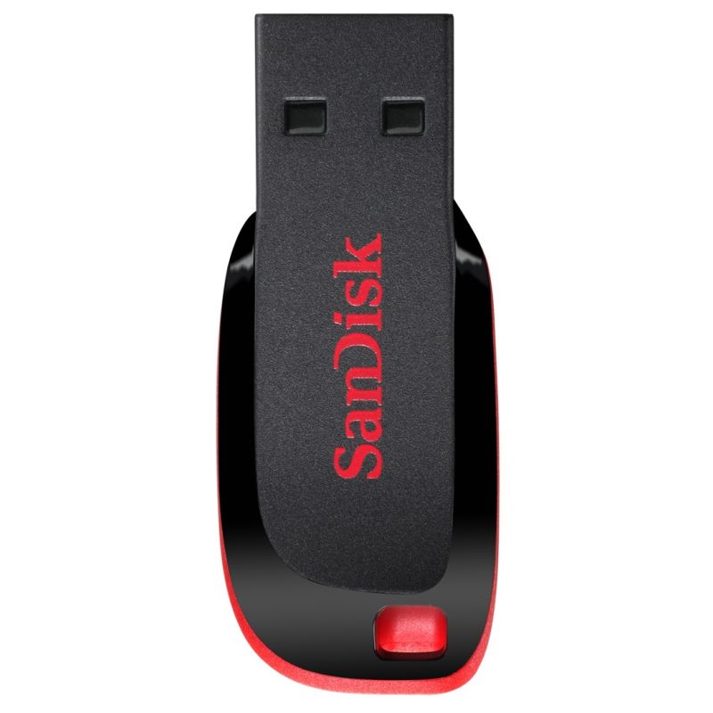 SanDisk Cruzer Blade SDCZ50-064G-B35 pendrive (64GB; USB 2.0; black)