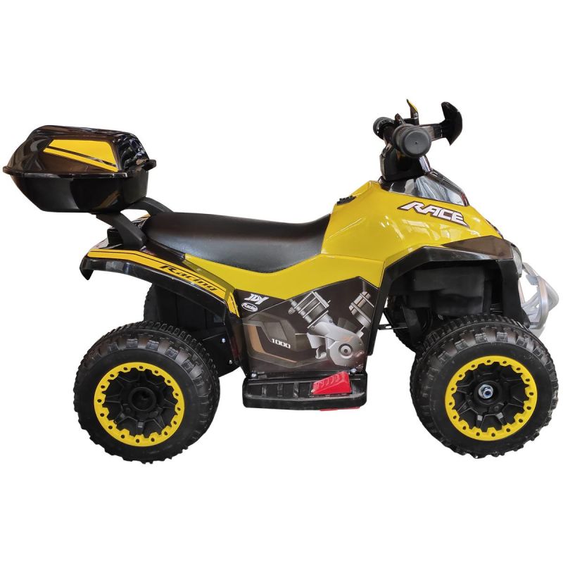 Enero Quad Car With Micron Battery Yellow sárga toys
