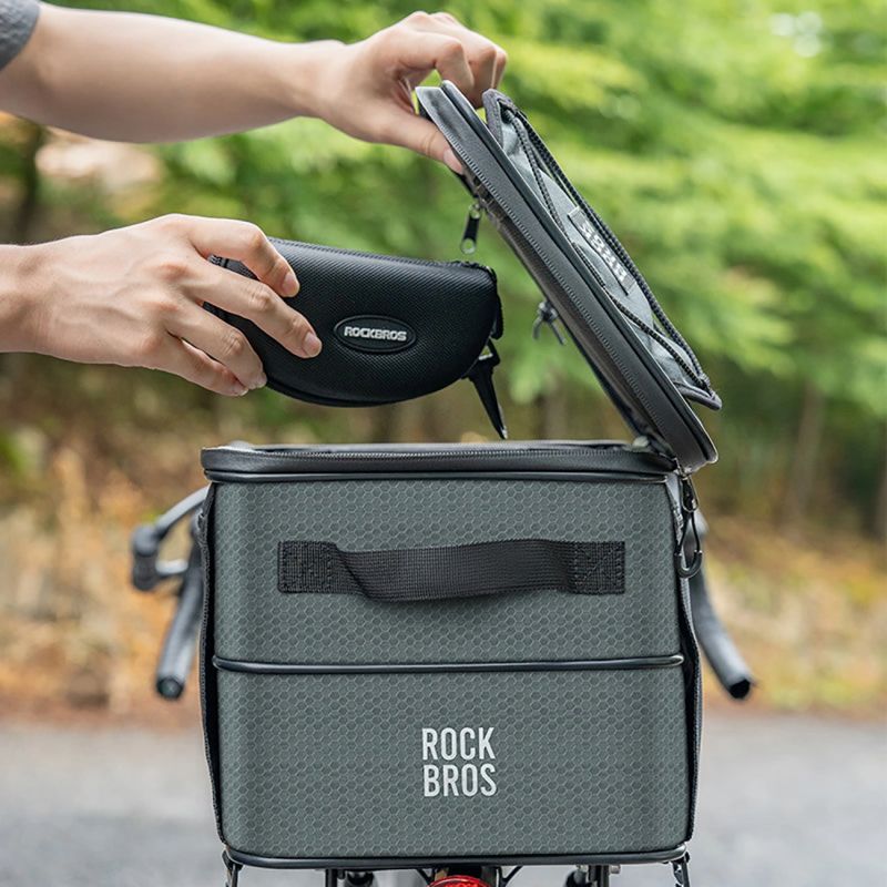Rockbros A30 ROAD TO SKY Foldable Bike for Trunk 15-30L - Gray szary táska
