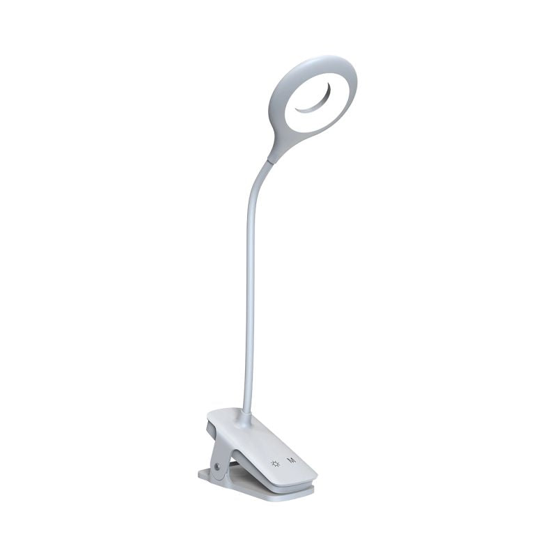MINI Wozinsky Wireless LED Reading Lamp with Clip + USB-C Cable - White biały elektronika -195469
