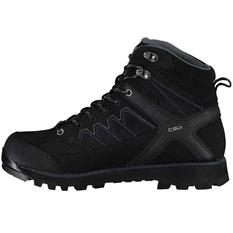 CMP Moon Mid WP trekking fekete cipő