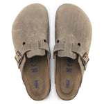 Birkenstock Men's BOSTON BS TABACCO BROWN Clogs (Standard Width)