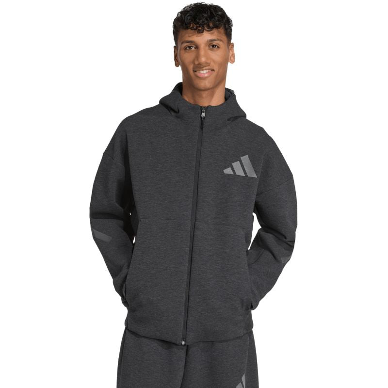 adidas Men's ZNE PR FZ sweatshirt black JM6055 Kiegészítő