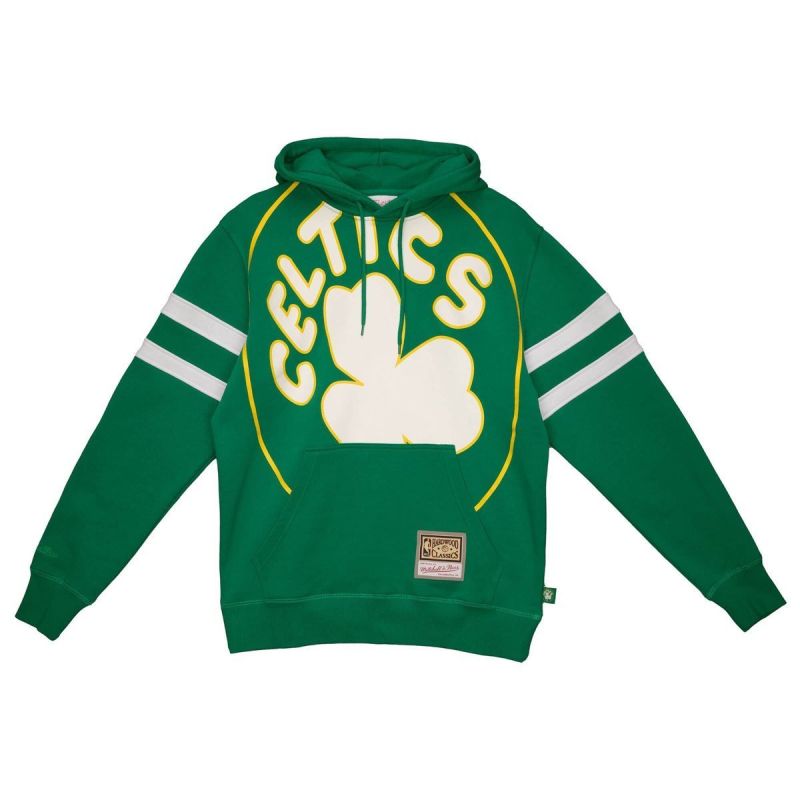 Mitchell & Ness NBA Boston Celtics Sports Hoodie zöld kapucnis pulóver