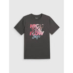 4F Men's regular printed T-shirt póló 4FRSS26TTSHM4292-22S
