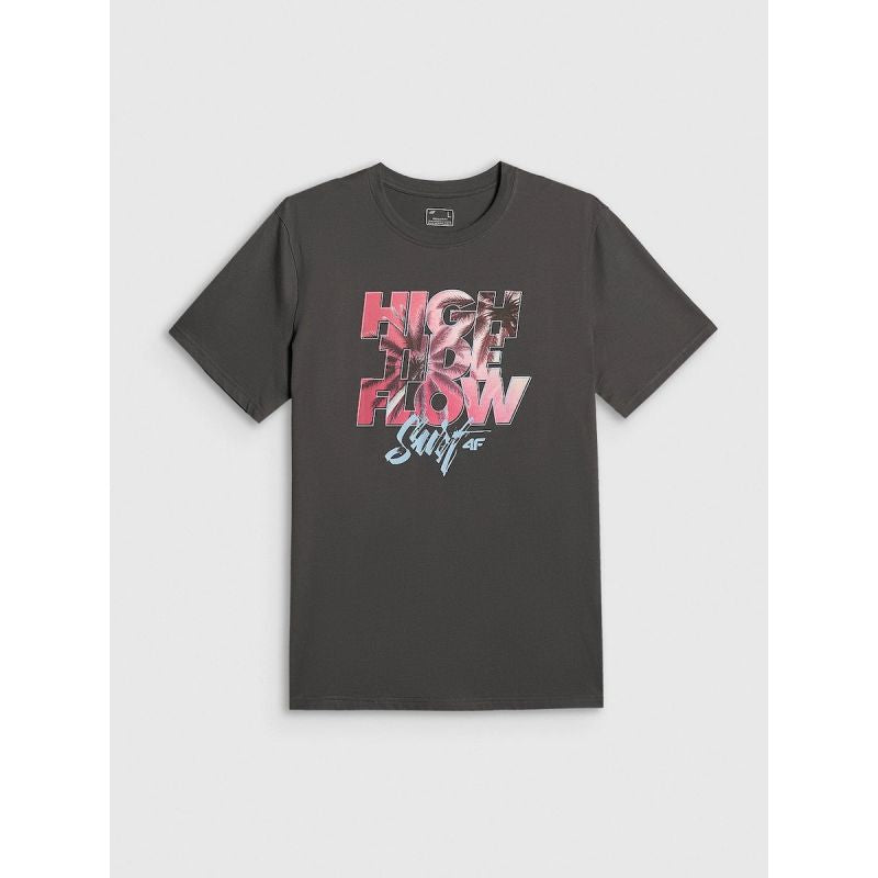 4F Men's regular printed T-shirt póló 4FRSS26TTSHM4292-22S