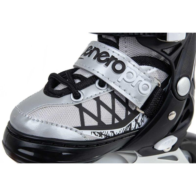 Enero Roller Skates-Roller Skates-Ice Skating 4in1 Pro Led 30-33 Gray szürke skates, roller skates