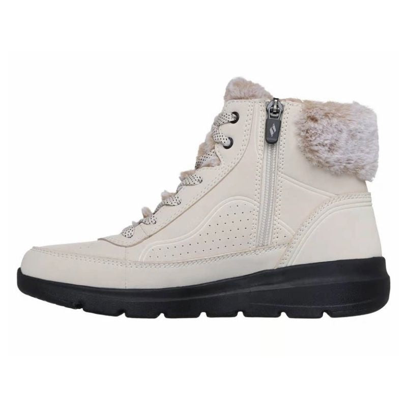 Skechers Glacial Ultra - Mountain Muse 144199-NTBK Natura/lBlack fekete papucs